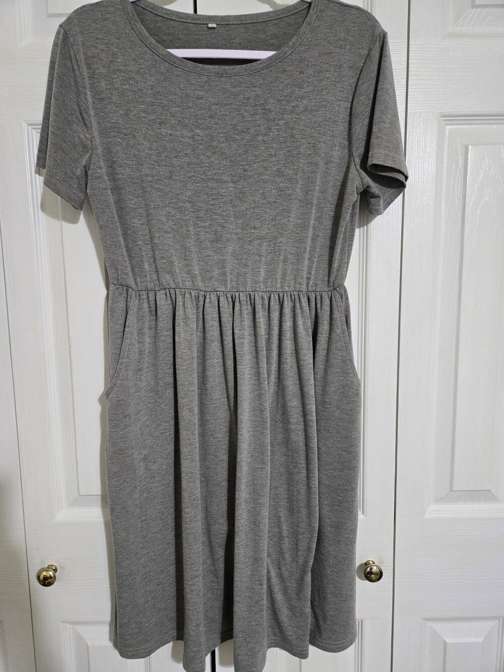 Unknown brand large junior's grey dress